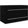 vidaXL Wastafelkast 80 x 38.5 x 48 cm Bewerkt Hout Zwart