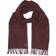 Amanda Christensen Merino Wool Scarf - Wine Red Melange