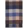 Amanda Christensen Merino Wool Block Check Scarf - Navy/Brown