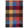 Amanda Christensen Merino Wool Block Check Scarf - Grey/Red