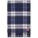 Amanda Christensen Merino Wool Check Scarf Blue