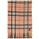 Amanda Christensen Merino Wool Check Scarf Beige