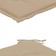 vidaXL 2-pack Stolsdyna Beige (50x50cm)
