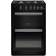 Rangemaster PROPL60NGFBL/C Professional + 60 Gas Mini Black, Stainless Steel