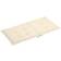 vidaXL 2-pack High Stolehynde Beige (100x50cm)