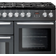 Rangemaster NEX110DFFSL/C Nexus 110cm Dual Fuel Slate Chrome, Grey