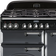 Rangemaster CDL90DFFSL/C Classic Deluxe 90cm Dual Fuel Chrome, Grey