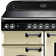 Rangemaster CLA110ECCR/C Classic 110cm Ceramic Black, Beige