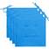 vidaXL 112792 Chair Cushions Blue (40x40cm)