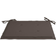 vidaXL 112792 Stolsdyna Brun (40x40cm)