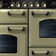 Rangemaster CDL110DFFOG/B Classic Deluxe 110cm Dual Fuel Green