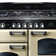 Rangemaster Classic Deluxe CDL110DFFCR/C 110cm Dual Fuel Range Beige, Chrome