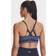 Under Armour Seamless Low Long HTR Bra Blue Female