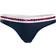 Tommy Hilfiger Logo Organic Cotton Blend Thong - Desert Sky