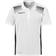 Uhlsport Goal Polo Shirt Unisex - White/Black