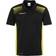 Uhlsport Goal Polo Shirt Unisex - Black/Lime Yellow