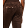 Juicy Couture Del Ray Classic Velour Pant - Bitter Chocolate