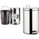 BigBuy Home Rubbish Bin Stainless Steel