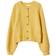 Mango Button Knit Cardigan - Mustard