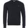 Farah Vintage Tim Organic Cotton Crew Neck Sweatshirt - Black