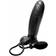 Trinity Vibes Dildo a ventosa gonfiabile Nero