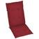 vidaXL 314113 Coussin de chaise Rouge (120x50cm)