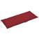 vidaXL 314113 Coussin de chaise Rouge (120x50cm)