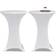 vidaXL 241203 2-pack Dug Hvid, Sort