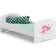Kobi Luk Bed Med Madrass Girl with Wings 80x160cm