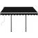 vidaXL Automatically Retractable Markise with Posts 300x250cm