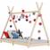 vidaXL Cadre de Lit D'enfant Bois de Pin Massif 90 x 200 cm 38.6x81.9"