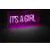 Childhome Neon Light Box It's A Girl Nattlampa