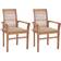 vidaXL 3062595 2-pack Garden Dining Chair