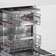 Bosch SMI6ECS93E Vit, Rostfritt stål