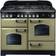 Rangemaster CDL110DFFOG/C Classic Deluxe 110 Dual Fuel Chrome, Green