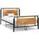 vidaXL Bed Frame Metal Mdf 90cm Sängram 120x200cm
