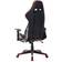 vidaXL Extendable Footrest Gaming Chair - Black/Red