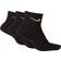 Nike Cushion Training Ankle Socks 3-pack Unisex - Black/White