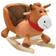 vidaXL Rocking Horse with Backrest