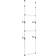 vidaXL Telescopic Clothes Rack 70x300cm