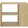 vidaXL Engineered Wood High Gloss Skab