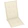 vidaXL 43181 Stolsdyna Beige (120x50cm)