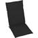 vidaXL 47538 Stolsdyna Svart (120x50cm)