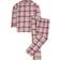 Minymo Check Pajamas - Violet Ice (131666-6706)