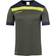 Uhlsport Offense 23 Short Sleeved T-shirt Unisex - Dark Olive/Navy/Fluo Yellow