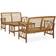 vidaXL 3057984 Loungesæt, 1 borde inkl. 2 stole & 2 sofaer