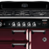 Rangemaster Classic CLA100DFFCY/C 100cm Dual Fuel Chrome, Red