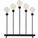 Konstsmide 3964-710TR Adventslysestage 45cm