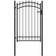 vidaXL Fence Gate with Spikes 102x200cm