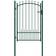 vidaXL Fence Gate with Spikes 146395 102x200cm